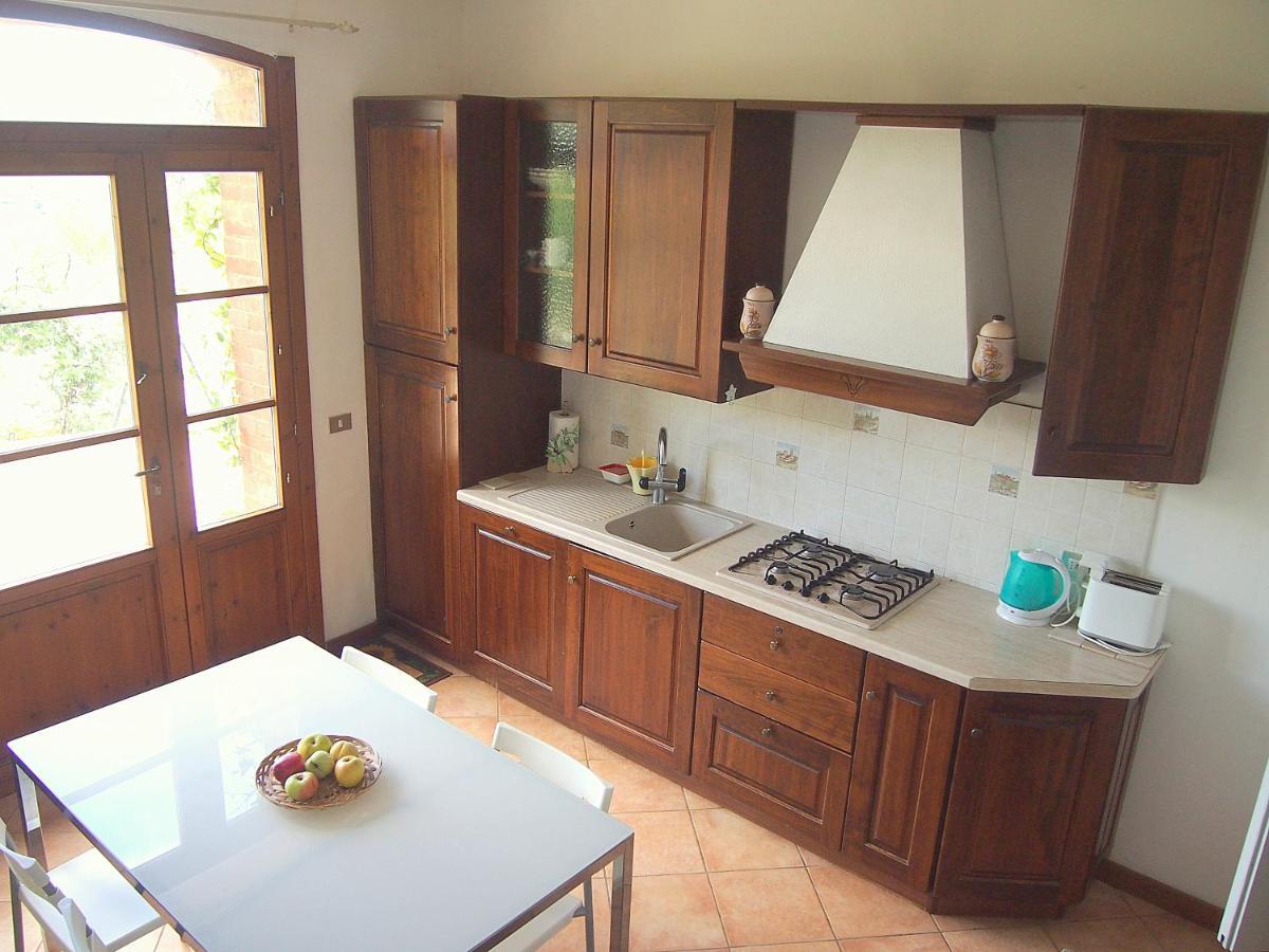 Nell'Antica Torre Di Fronte A Siena Apartment Bagian luar foto