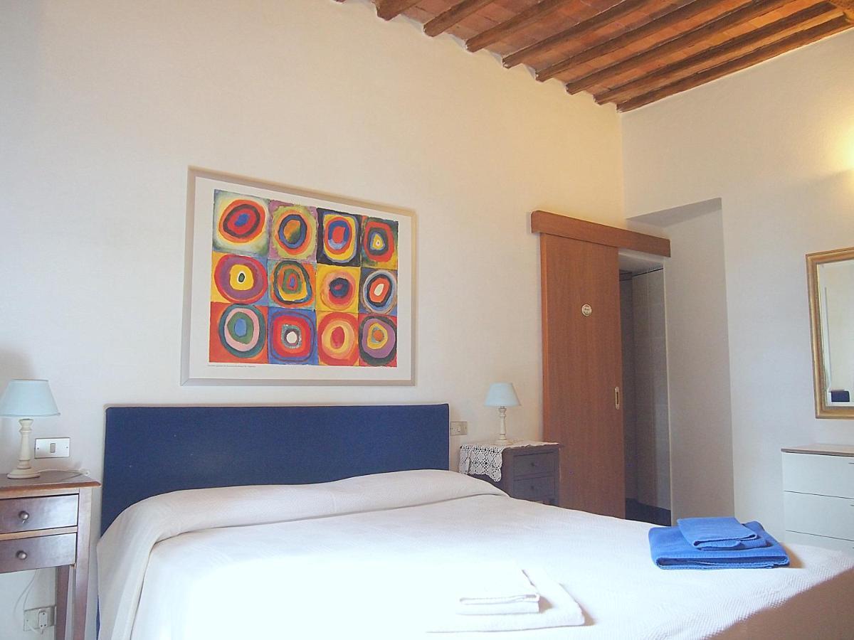 Nell'Antica Torre Di Fronte A Siena Apartment Bagian luar foto